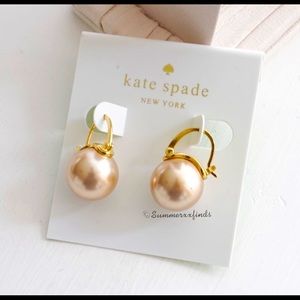 Kate Spade Shine On Bauble Drop Earrings Gold